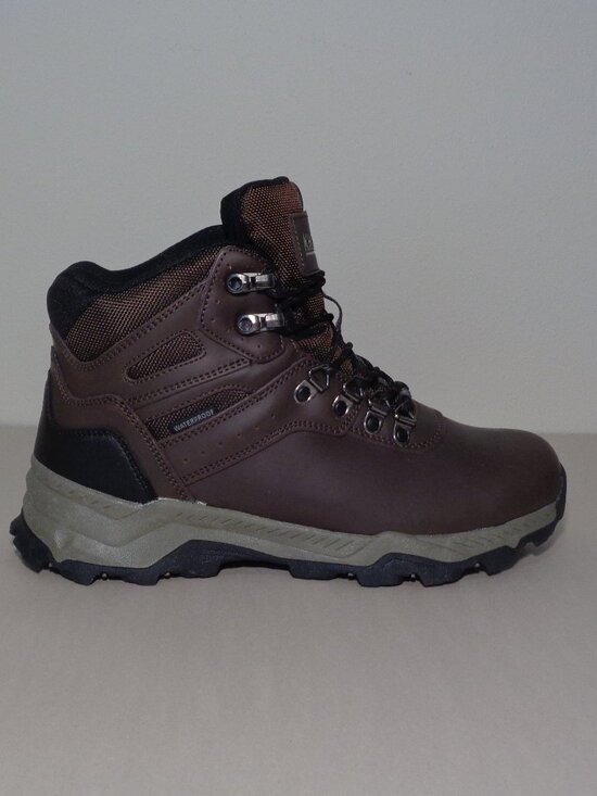 Khombu Size 8 M / KENNY / Brown / Leather / Hiking Boots New Men\'s Shoes main image 14